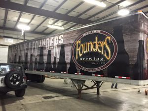 Complete Semi Trailer Wrap